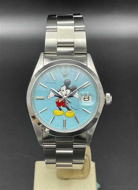 rolex topolino da antiquario|Rolex Oyster Date topolino Mickey mouse Tiffany for $4,574 for .